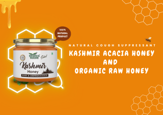 Natural Cough Suppressant: Kashmir Acacia Honey and Organic Raw Honey