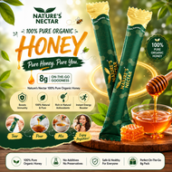 Natural Pure Organic Honey 8g Sachet (50 sachets) | Honey Sticks