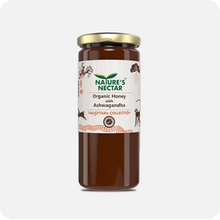 Load image into Gallery viewer, Organic Honey with Ashwagandha 325g | Natures Nectar

