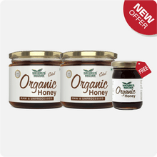 Load image into Gallery viewer, Organic Honey 400g | Raw and Unprocessed Honey | Natures Nectar
