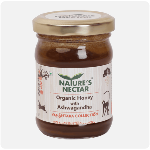 Organic Honey with Ashwagandha 150GM | Natures Nectar