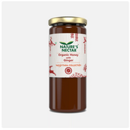 Organic Honey with Ginger 325gm | Natures Nectar